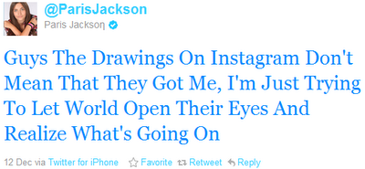 tumblr lwf9n5dkwS1qdoy52 Paris Jackson, Filha de Michael Jackson, Denuncia Sociedades Secretas em Seu Twitter
